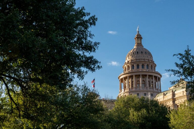 Exterior Texas State Capitol Building Austin