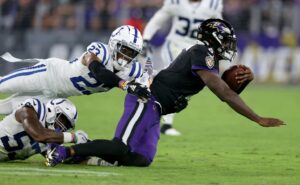 Lamar Jackson Baltimore Ravens NFL quarterback