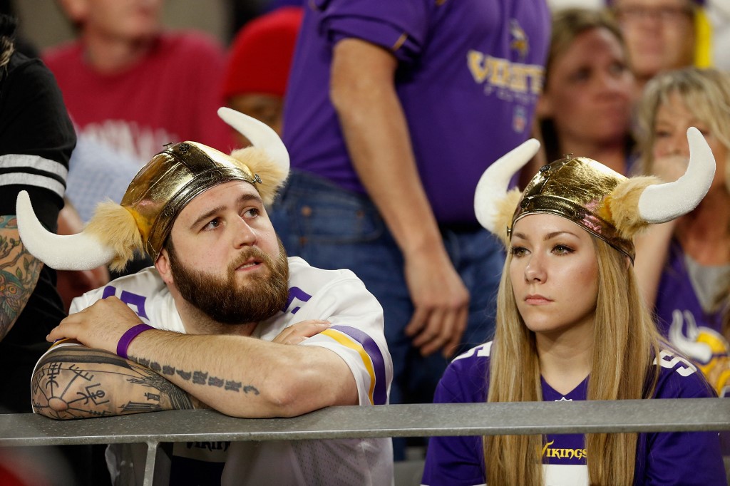 Fans Minnesota Vikings Arizona Cardinals NFL