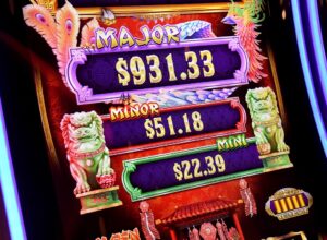 Slot Machine Screen Casino Las Vegas Nevada