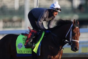 Angel of Empire Kentucky Derby Training