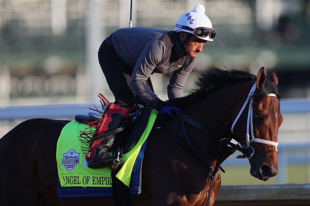Angel of Empire Kentucky Derby Training