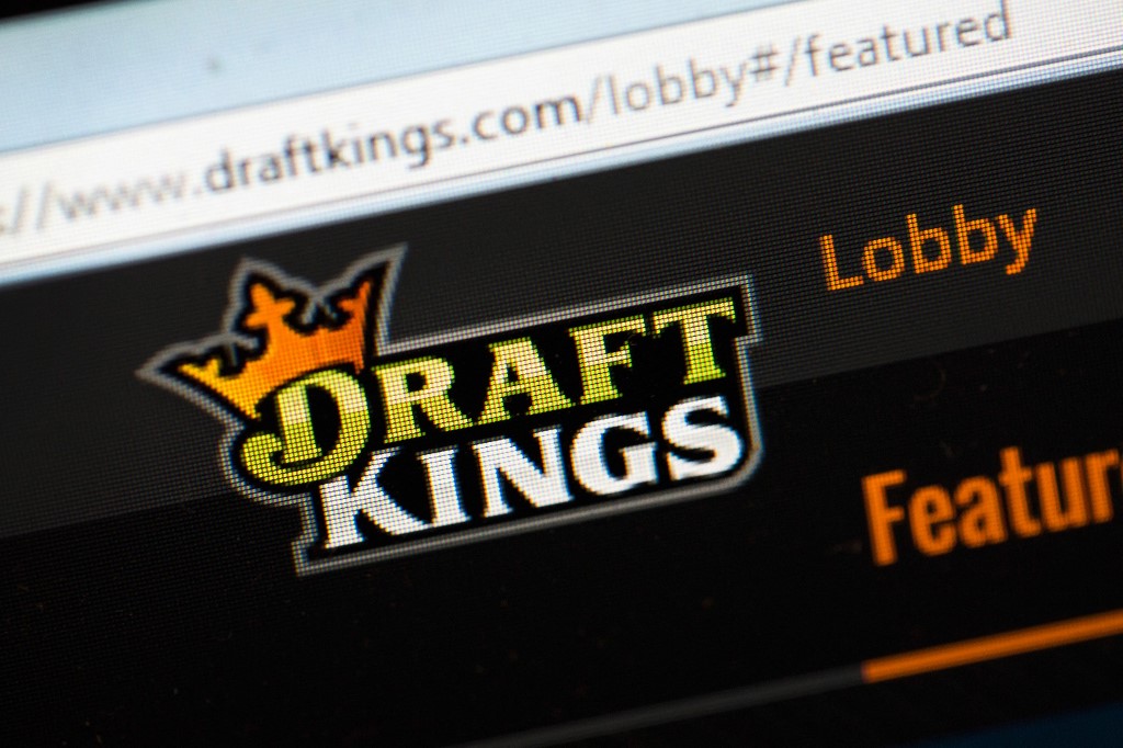 Fantasy sports and sports betting website DraftKings.