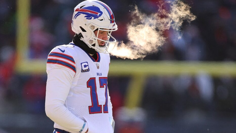Josh-Allen-17-of-the-Buffalo-Bills-looks-on-during-the-first-quarter-in-the-game-against-the-Chicago-Bears-at-Soldier-Field-on-December-24-2022-aspect-ratio-16-9
