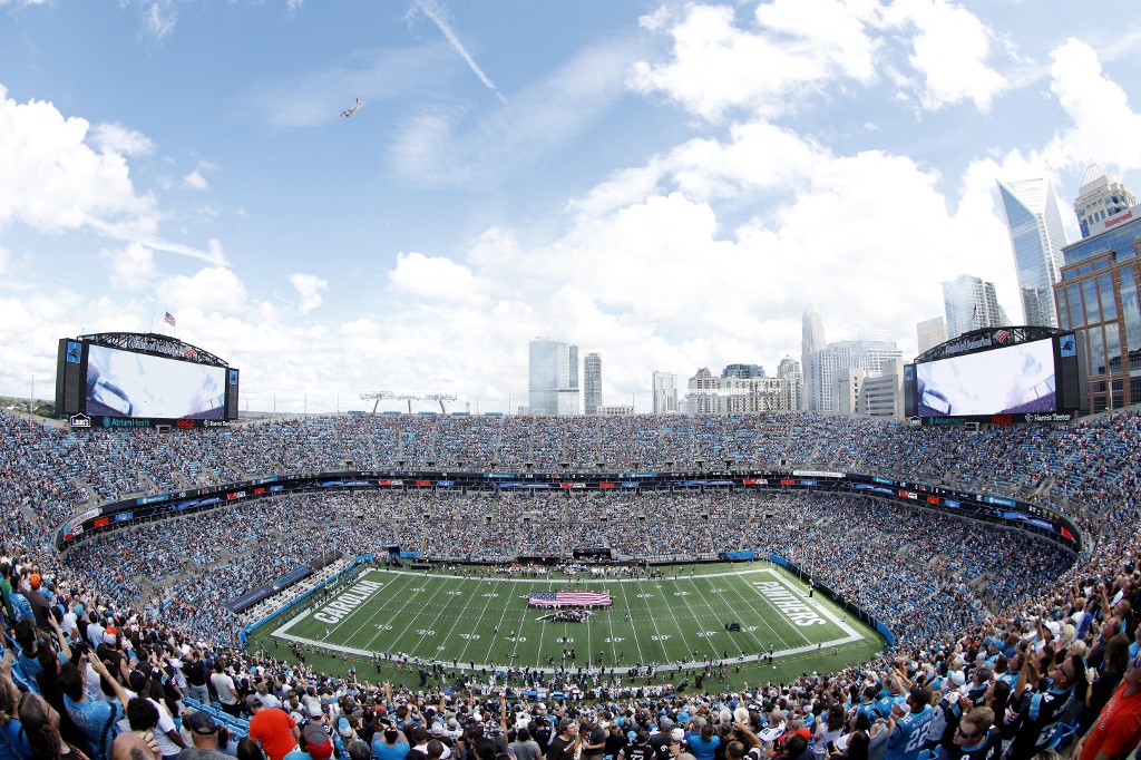 General View Bank America Stadium Charlotte North Carolina
