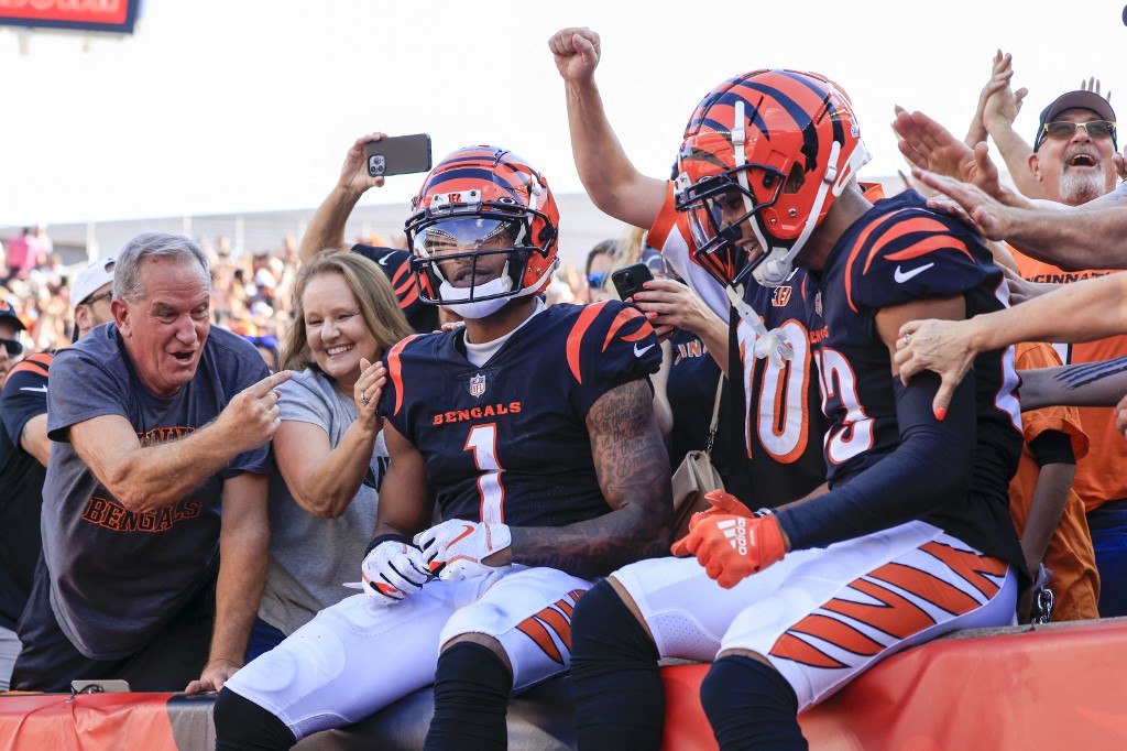 Victorious Trio Cincinnati Bengals Champion Chase, Burrow