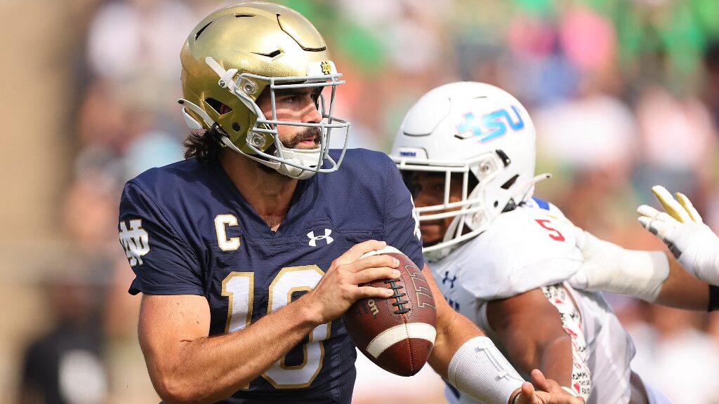 Best CFB Week 2 Parlay: Notre Dame-NC State & More (September 9)