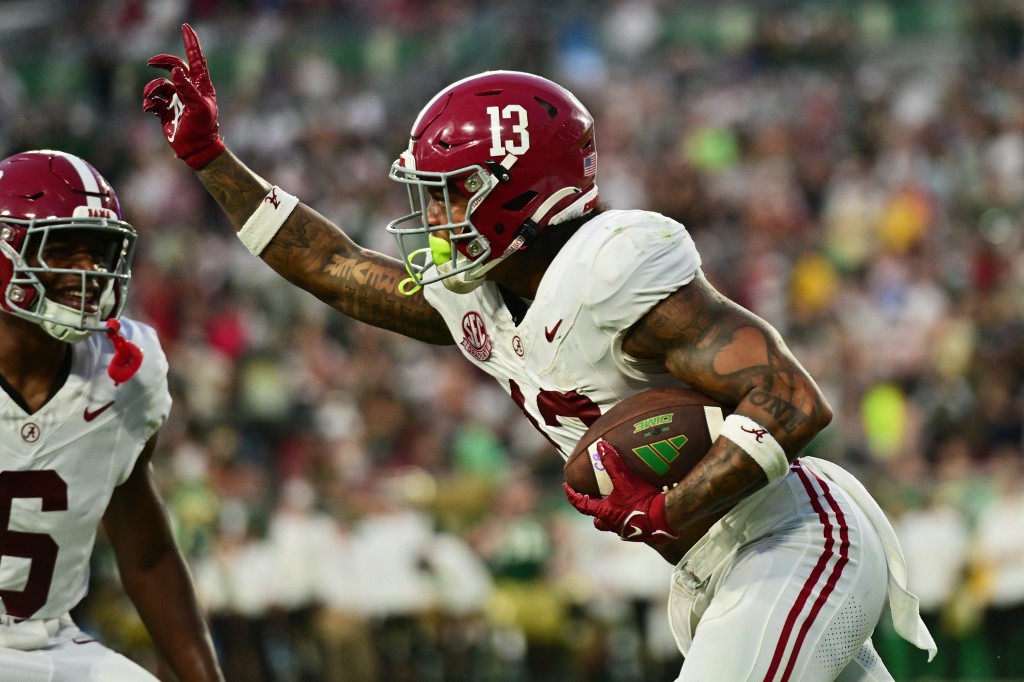 Malachi Moore Alabama Crimson Tide South Florida Bulls