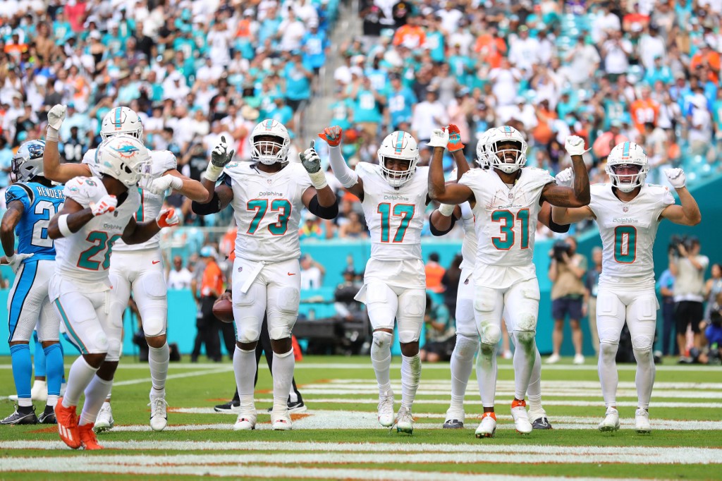 Raheem Mostert Miami Dolphins NFL players