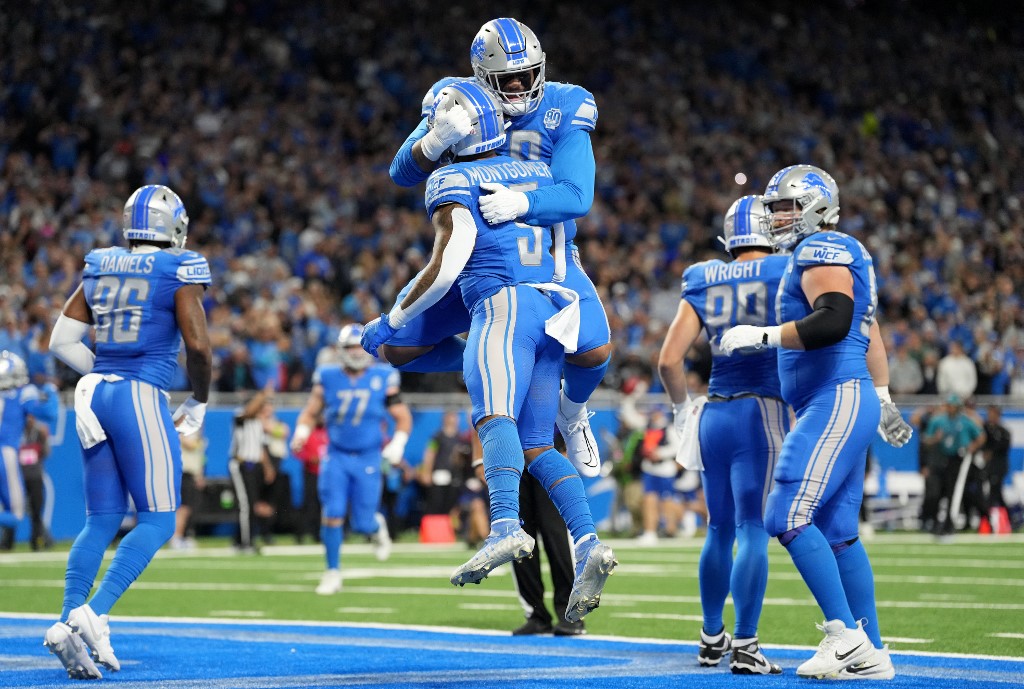 David Montgomery Detroit Lions NFL player