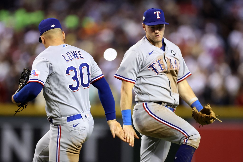 Nathaniel Lowe Josh Jung Texas Rangers