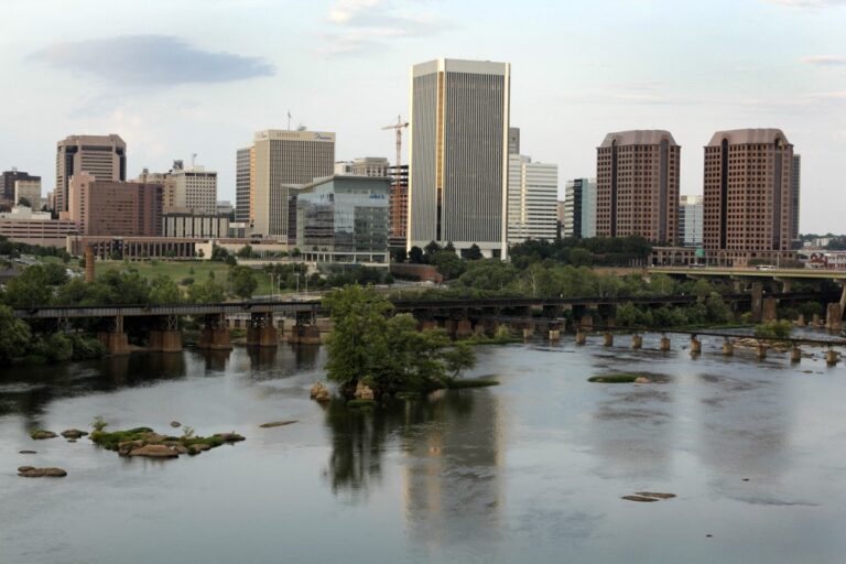 Richmond Virginia skyline