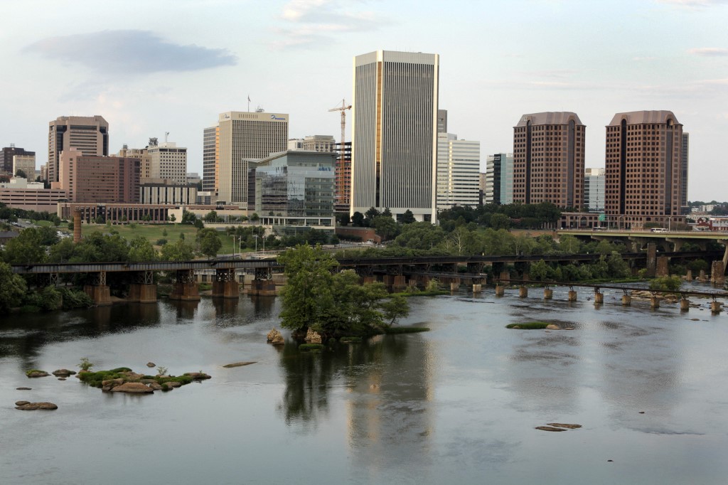 Richmond Virginia skyline