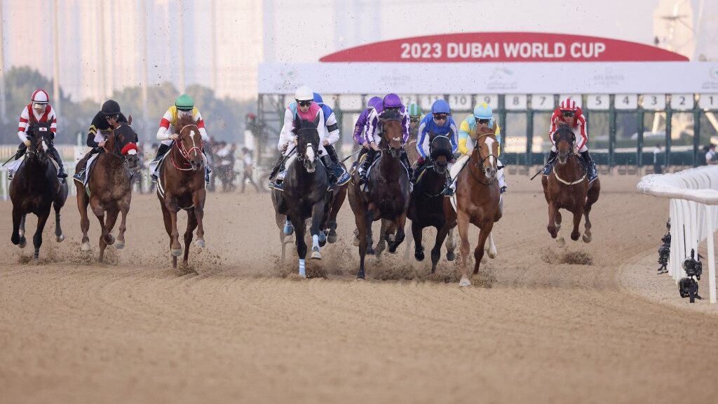 Jockeys-compete-in-the-UAE-Derby-at-the-Dubai-World-Cup-horse-racing-event-at-the-Meydan-track-in-Dubai-aspect-ratio-16-9