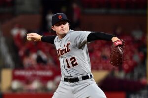Casey Mize Detroit Tigers v St Louis Cardinals