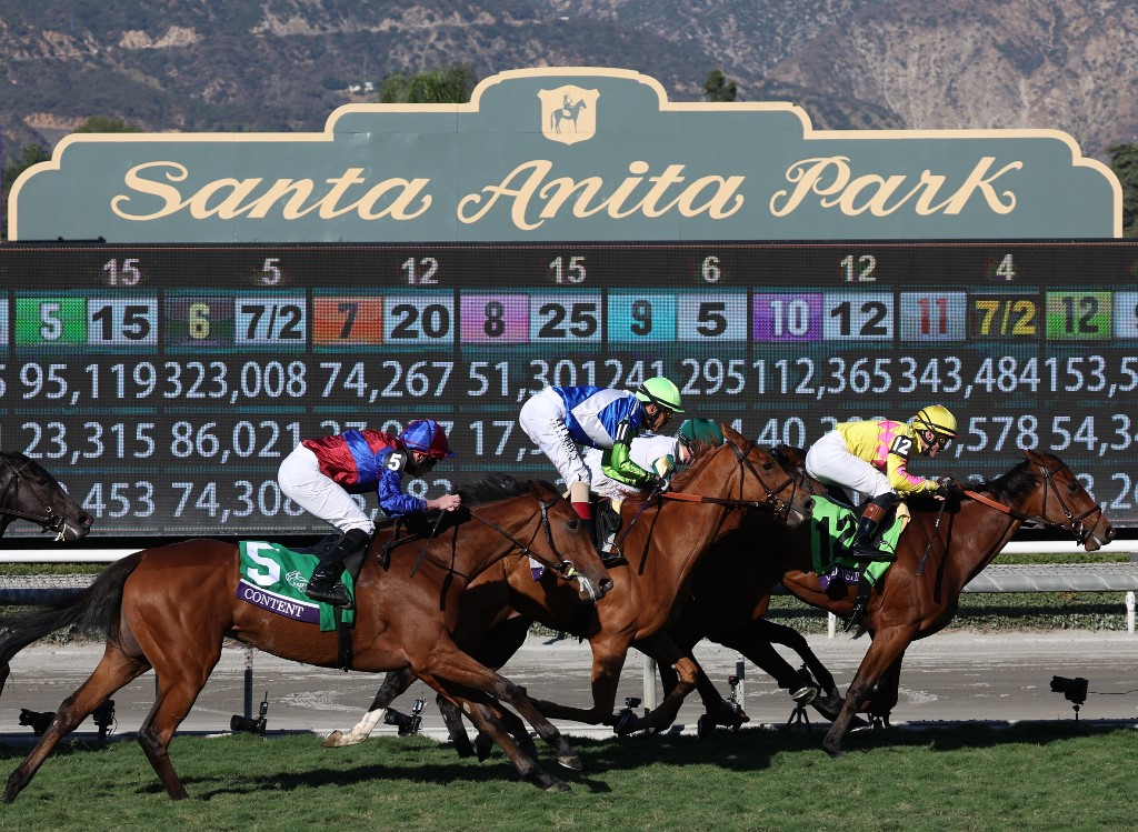 Santa Anita Park horse racing
