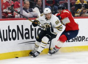 David Pastrnak Boston Bruins v Florida Panthers