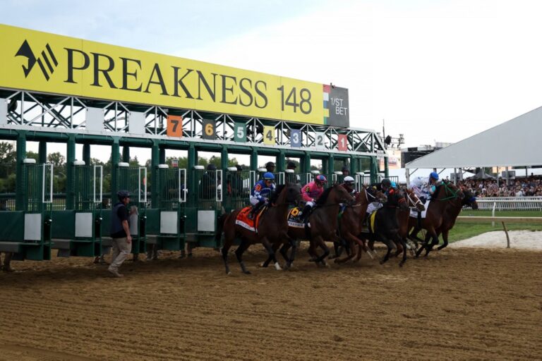Preakness Stakes at Pimlico Race Course Baltimore Maryland