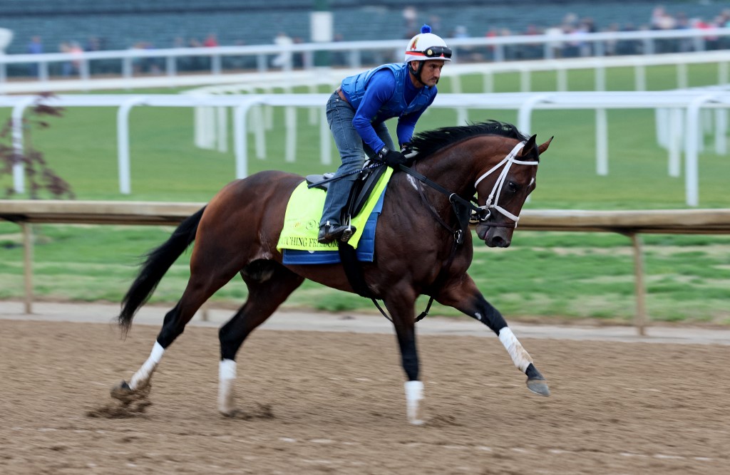 Kentucky Derby 2024 catching freedom