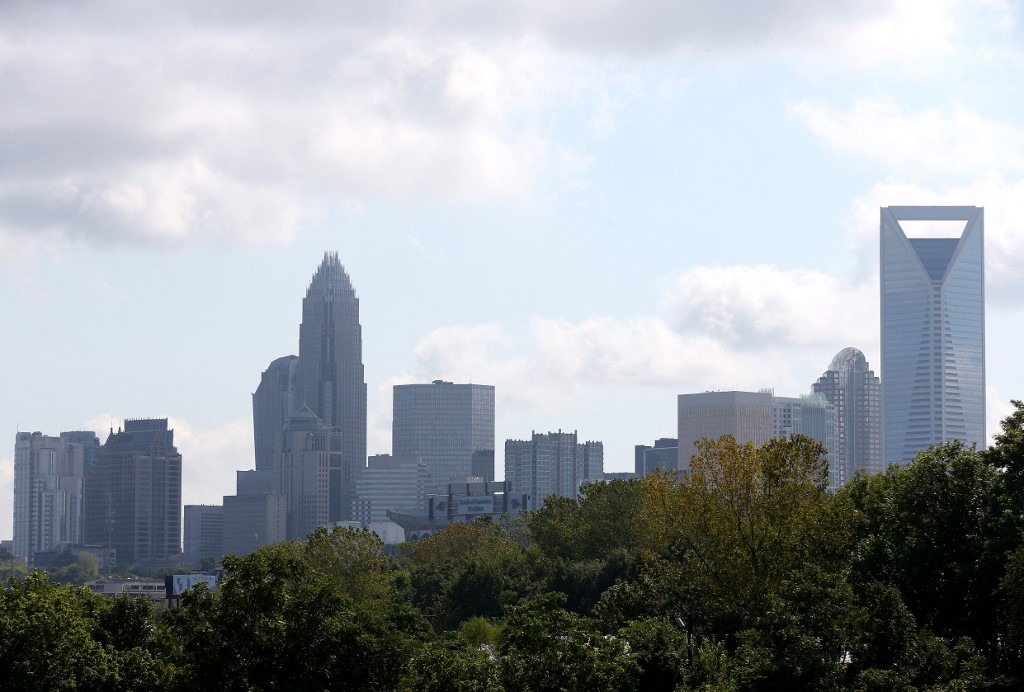 Charlotte general view skyline