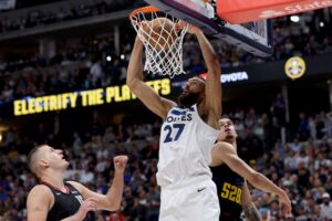 Rudy Gobert Minnesota Timberwolves v Denver Nuggets - Game Five