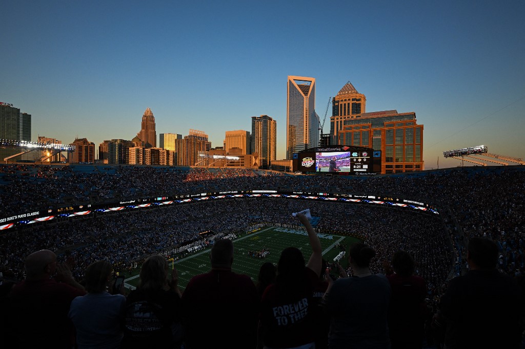 Bank of America Stadium South Carolina v North Carolina