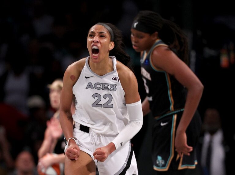 A'ja Wilson Las Vegas Aces