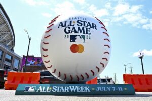 baseball statue 93rd MLB All-Star Game