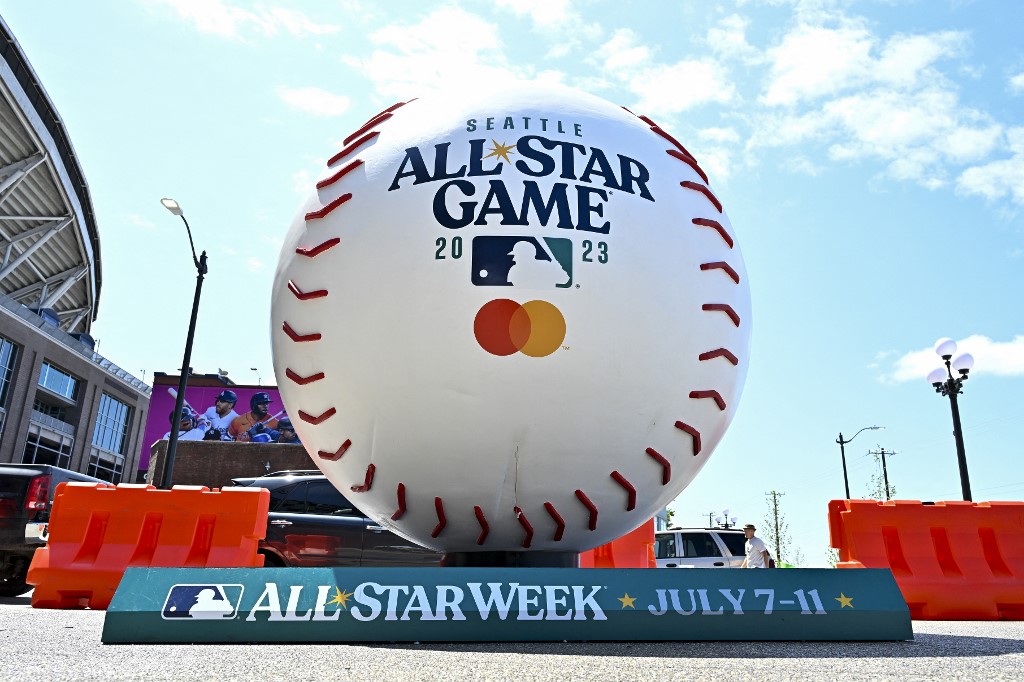 baseball statue 93rd MLB All-Star Game