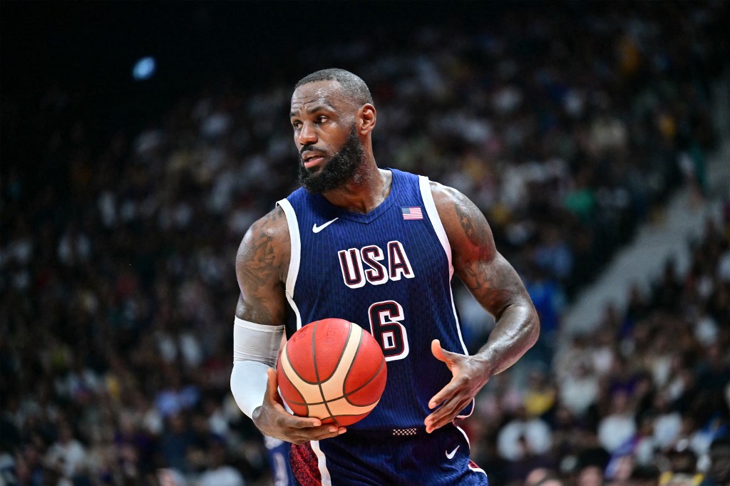 LeBron James BASKET-UAE-USA-AUS