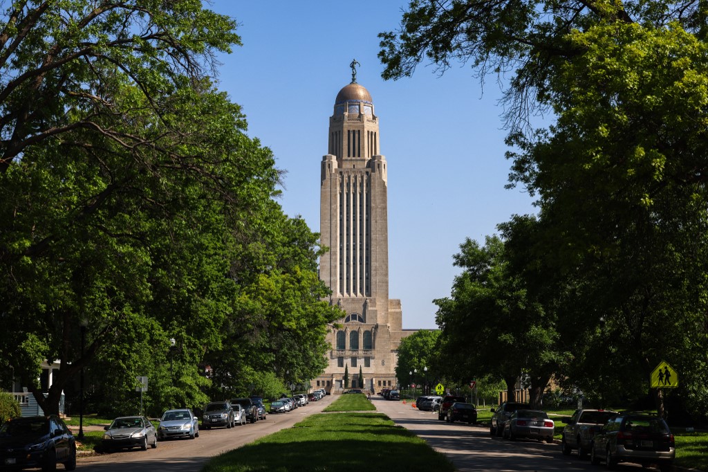 Nebraska State Capitol US-IMMIGRATION-EMPLOYMENT-ECONOMY-LABOUR