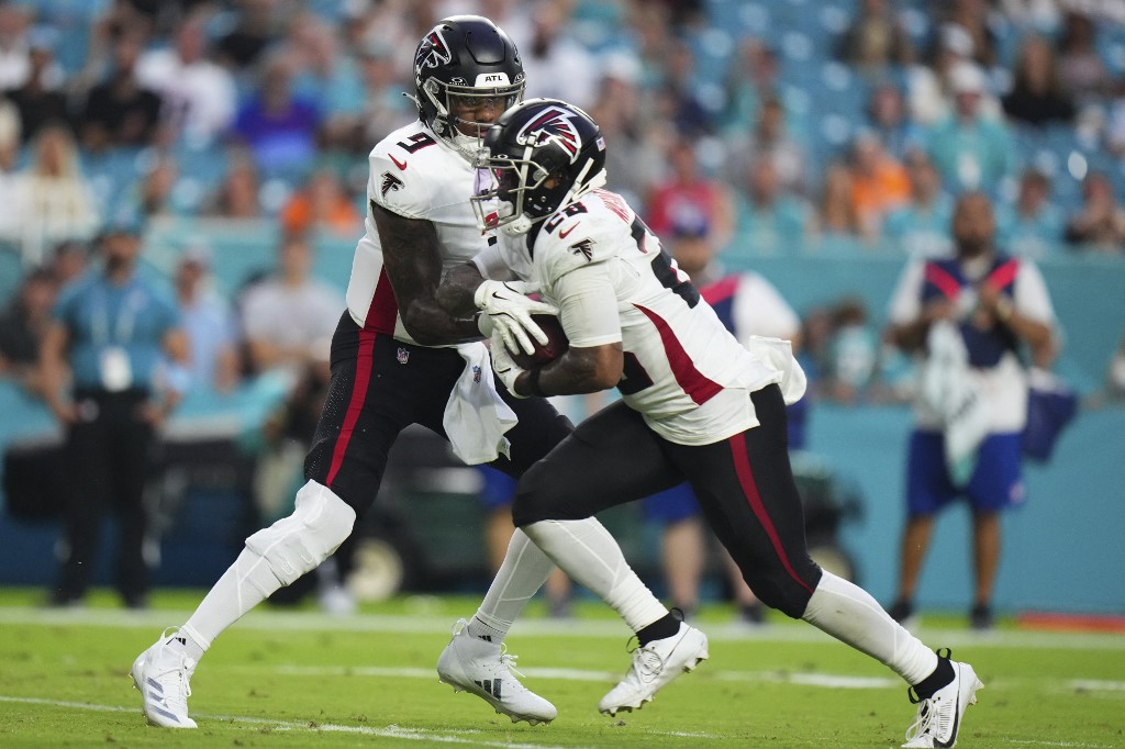 Michael Penix Jr. Atlanta Falcons v Miami Dolphins