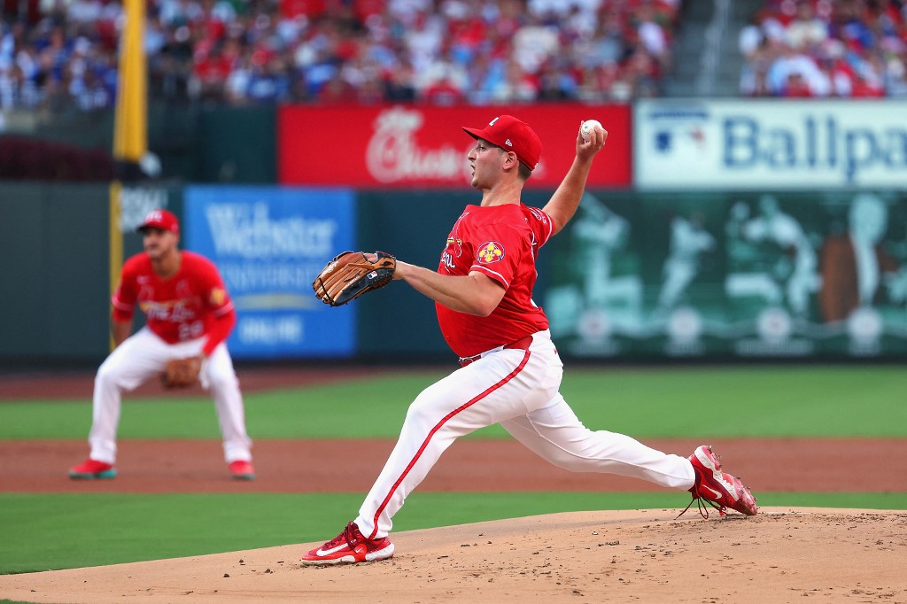 Andre Pallante Los Angeles Dodgers v St. Louis Cardinals