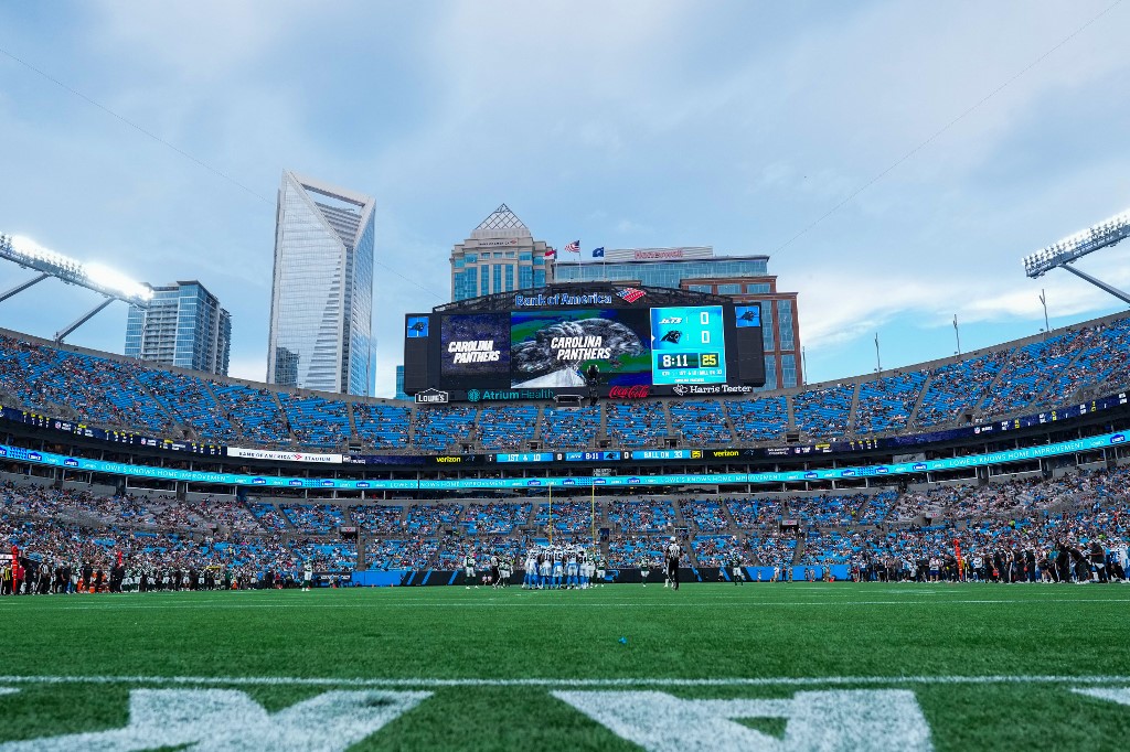 Bank of America Stadium New York Jets v Carolina Panthers