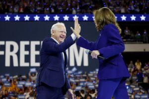 Democratic Presidential Candidate Vice President Kamala Harris Holds Campaign Rally In Milwaukee