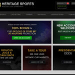 Heritage Sports homepage