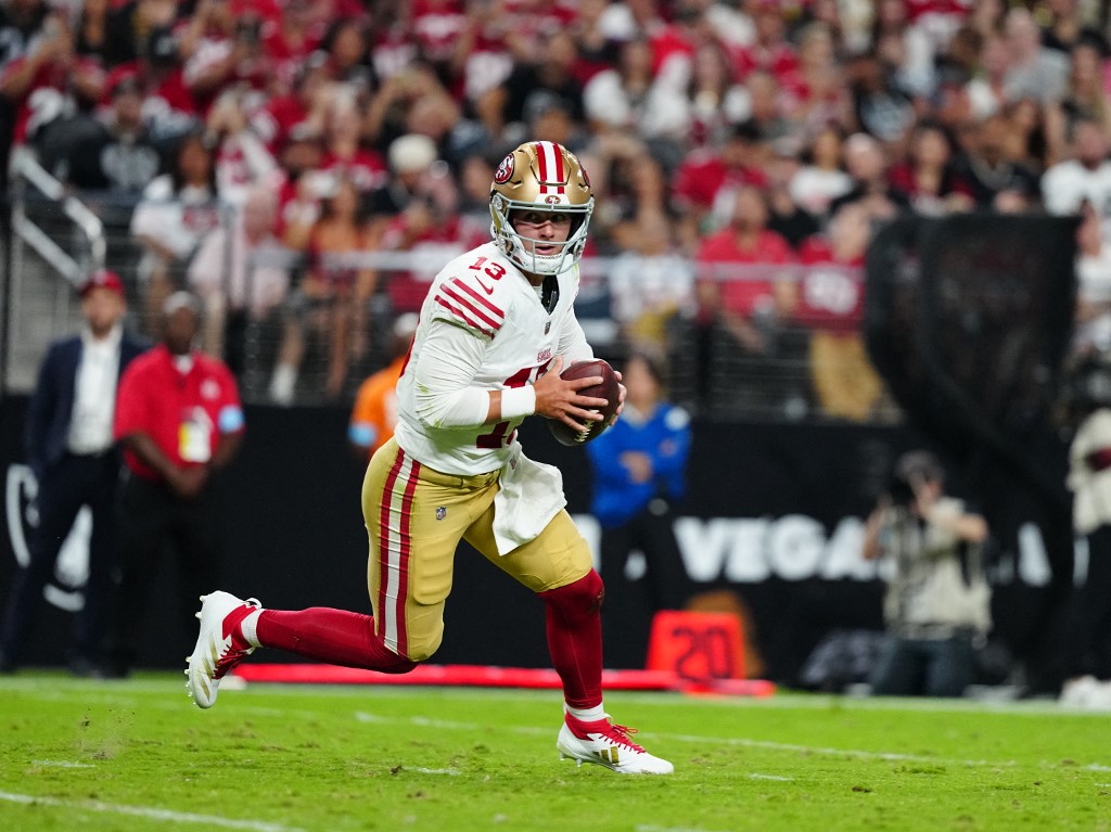 Brock Purdy - San Francisco 49ers v Las Vegas Raiders