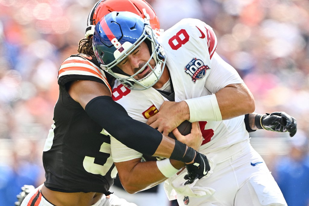 Daniel Jones - New York Giants v Cleveland Browns