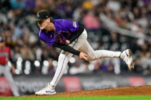 Ryan Feltner - Arizona Diamondbacks v Colorado Rockies