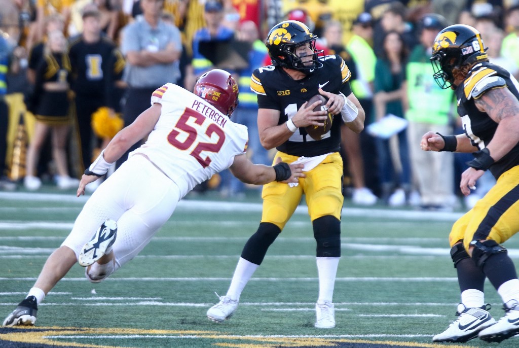 Cade McNamara - Iowa State v Iowa