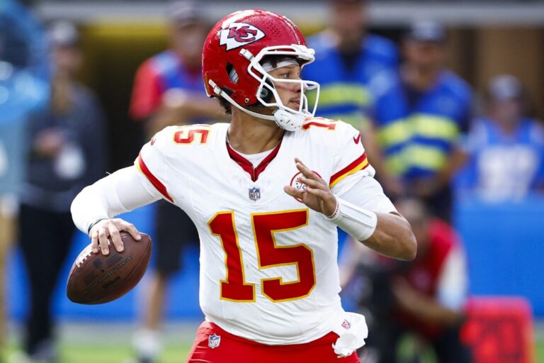 Patrick Mahomes Kansas City Chiefs v Los Angeles Chargers