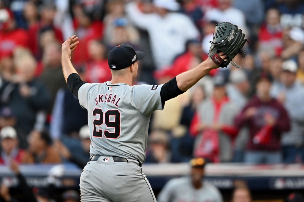 Division Series - Detroit Tigers v Cleveland Guardians - Game 2