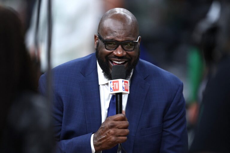 Shaquille O'Neal 2024 NBA Finals Boston