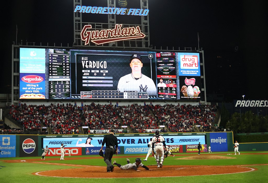Championship Series - New York Yankees v Cleveland Guardians - Game 4