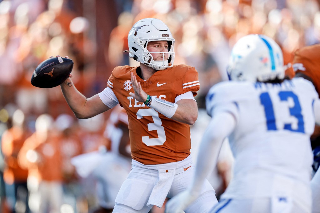 Quinn Ewers Texas Longhorns Texas