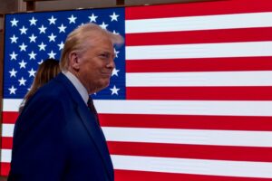 President-Elect Trump Rings The Opening Bell Of The New York Stock Exchange