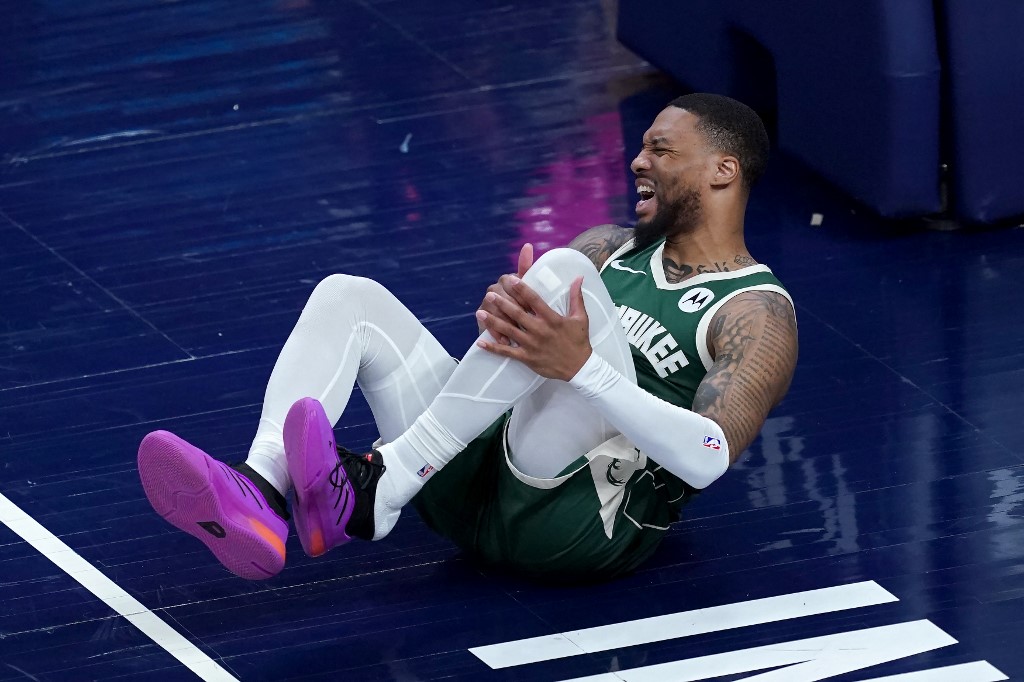 Damian Lillard Milwaukee Bucks Indiana