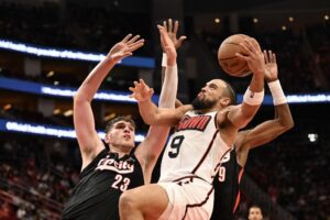 Portland Trail Blazers v Houston Rockets