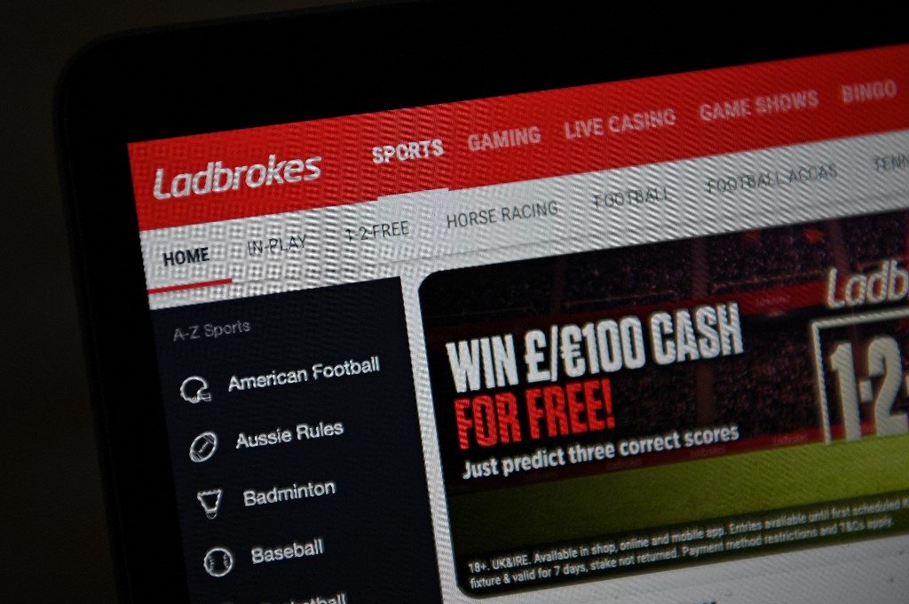 Ladbrokes betting shop