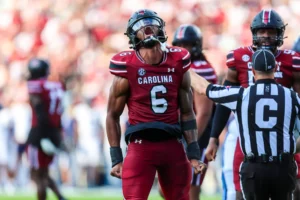South Carolina Gamecocks number 6
